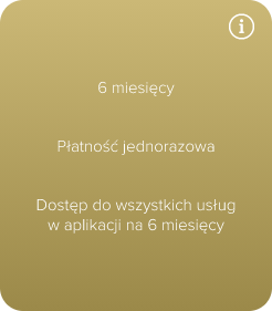 Subskrypcja Złota (6 miesięcy)